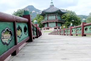 One of the buildings at Gyeongbokgung Royal Palace